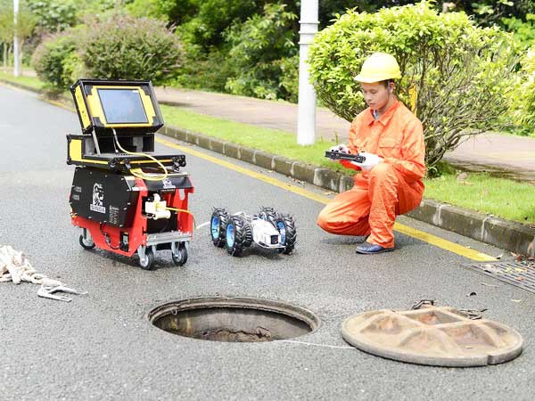 岑巩管道机器人检测