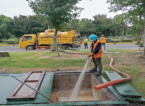 岑巩化油池清理